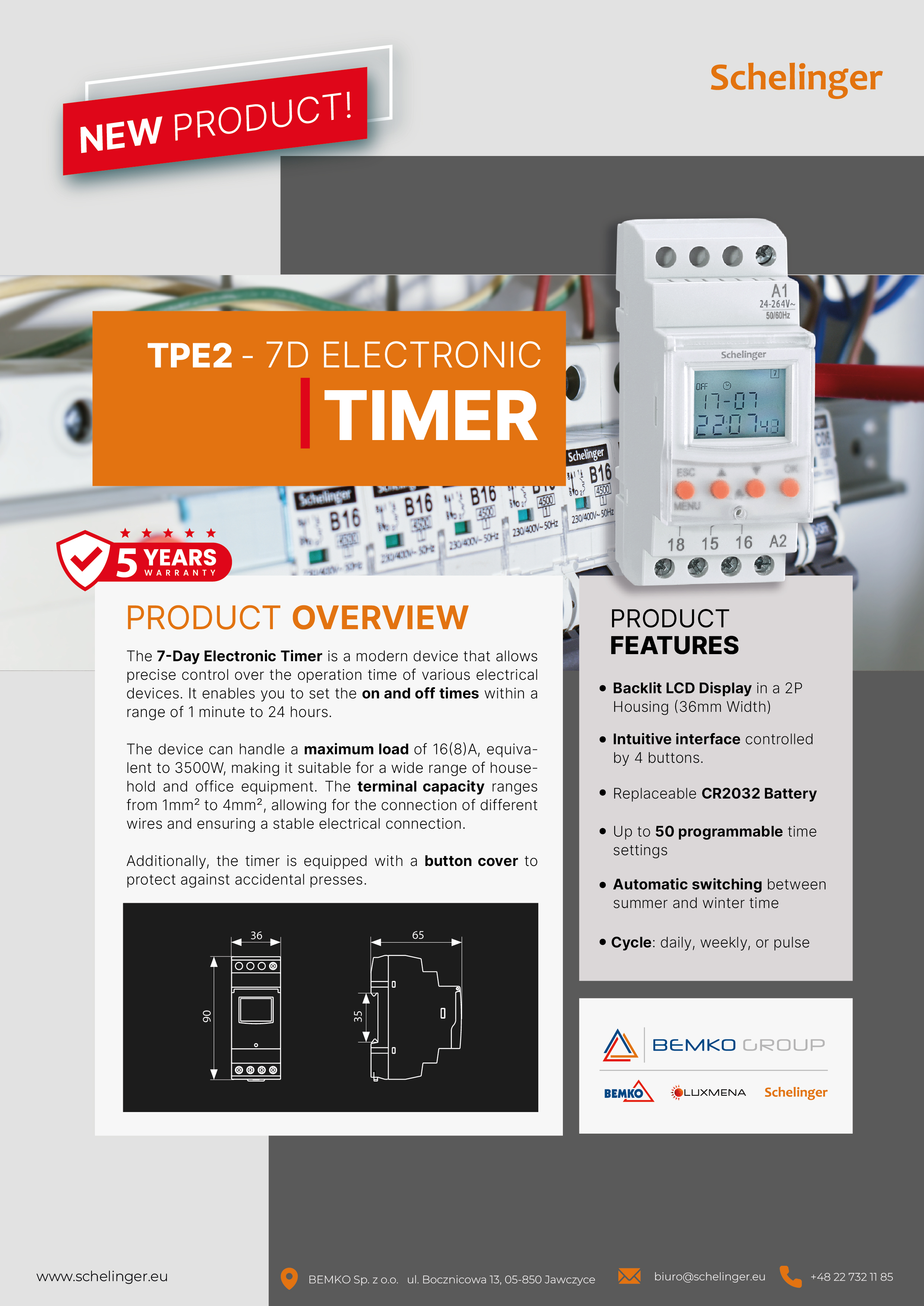 TPE2 - TIMER PROGRAMMER - NEW